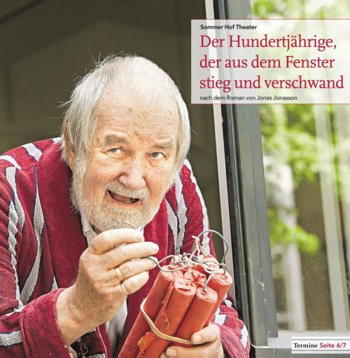 Dieter Hufschmidt ist "Der Hundertjhrige, der aus dem Fensterstieg und verschwand"  Karl-Bernd Karwasz