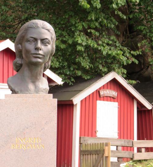 Ingrid-Bergman-Denkmal in Fjllbacka  Wolfgang Sander 2015