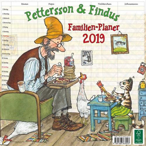 Pettersson und Findus Familienplaner 2019 - Tushita Verlag