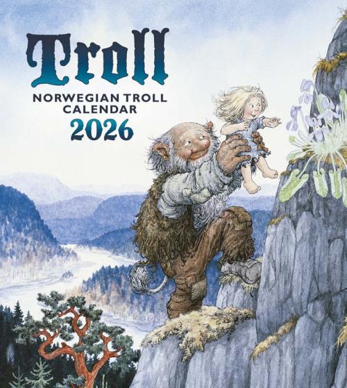 Troll Kalender Lidberg 2026 Aune Forlag