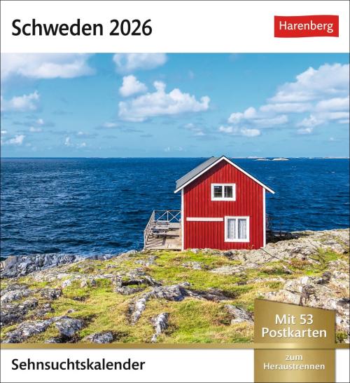 Sehnsuchts-Kalender Schweden Harenberg Verlag
