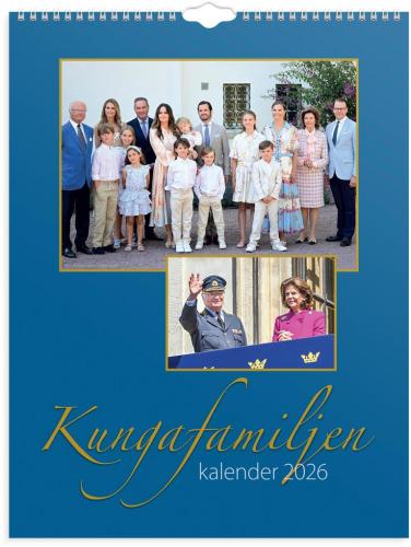 Burde Wandkalender Schwedische Königsfamilie 2026 Burde Verlag
