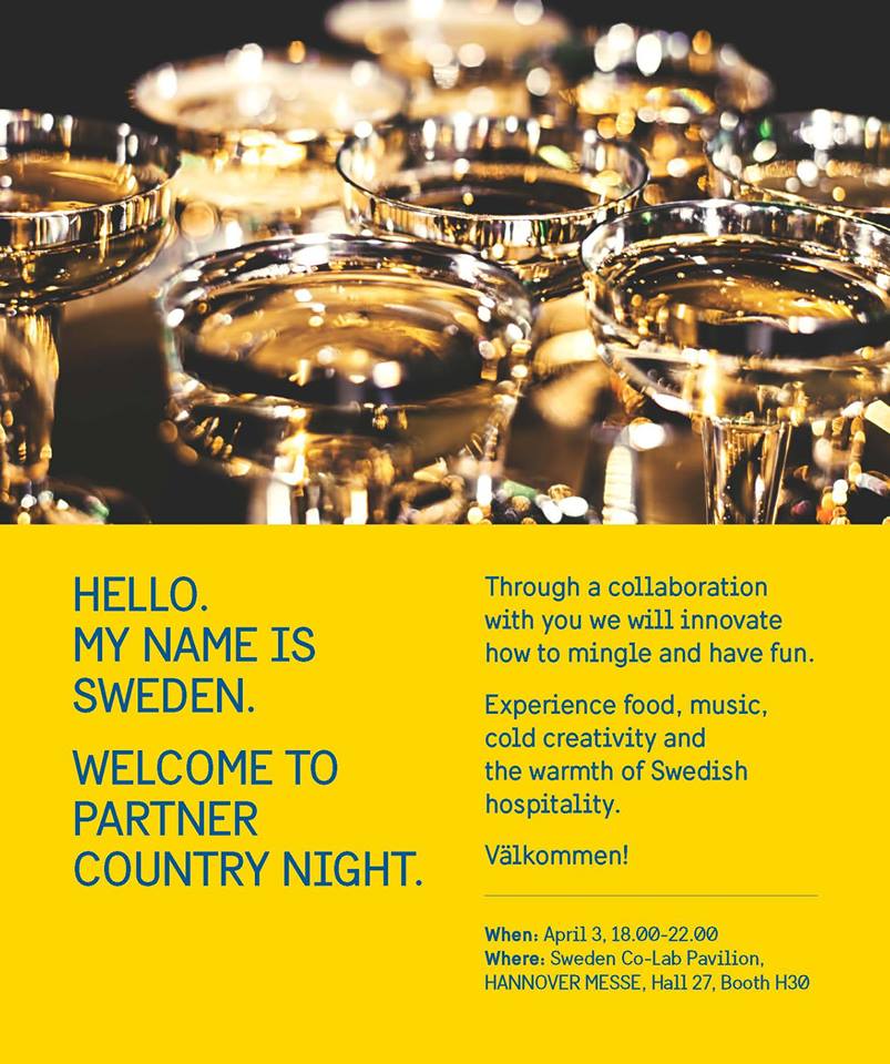 Partner Country Night  Schwedische Botschaft/Business Sweden