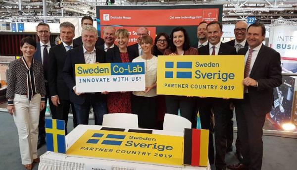 Schweden ist Partnerland der HANNOVER MESSE 2019 © www.swedenabroad.se/de/botschaften/deutschland-berlin/