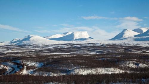 Lapporten - die bekannteste Bergsilhouette Lapplands  NDR