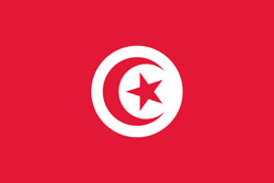Flagge Tunesien