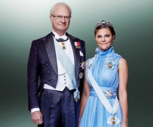 Carl Gustaf und Victoria von Schweden  ZDF/Ullberg/The Royal Court of Sweden