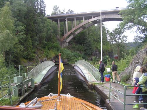 DalslandsKanal-Aqudukt  bei Hverud  Wolfgang Sander 2010