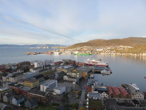 Blick ber Hammerfest   Wolfgang Sander 2010