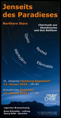 Jenseits des Paradieses - Northern Stars © Regerchor Braunschweig