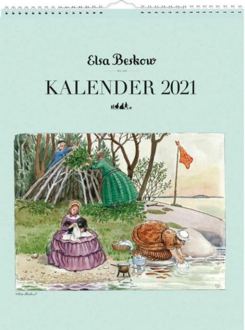 Elsa Beskow Wandkalender 2021  - Burde Frlag