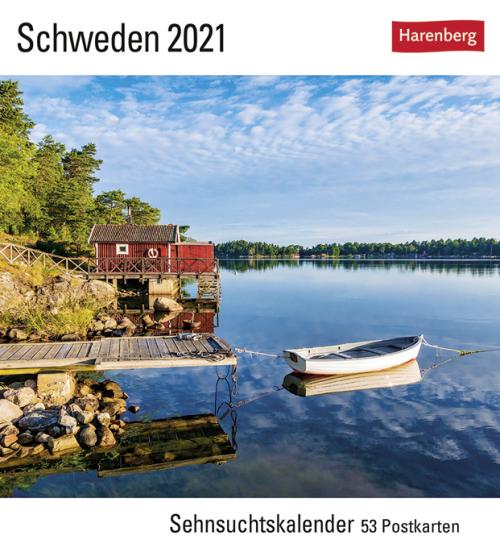 Sehnsuchts-Kalender Schweden Harenberg Verlag