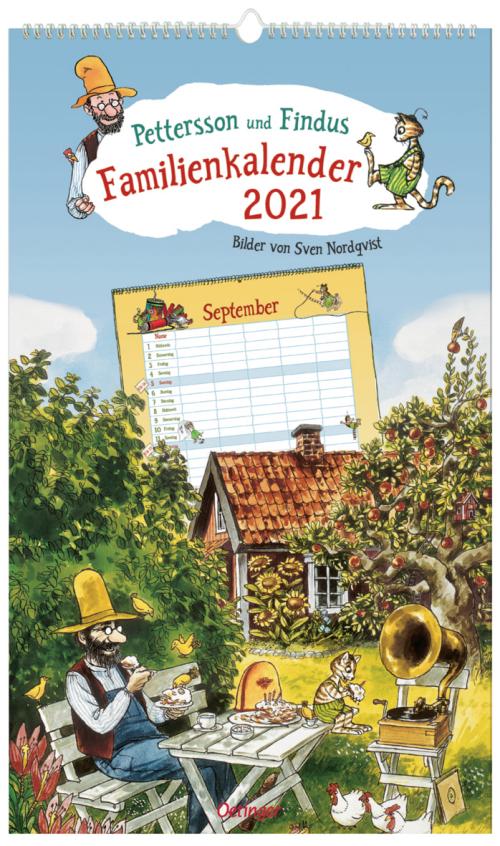 Pettersson und Findus Familienkalender 2021 - Oetinger Verlag