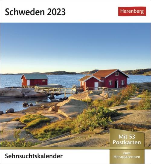 Sehnsuchts-Kalender Schweden Harenberg Verlag