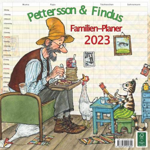 Pettersson & Findus - Familien Planer 2021 - Tushita Verlag
