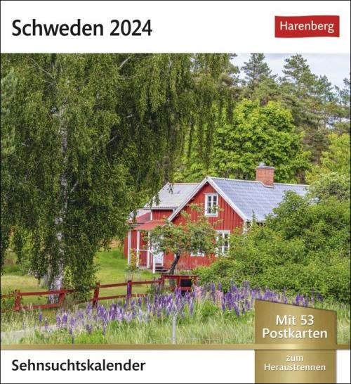 Sehnsuchts-Kalender Schweden Harenberg Verlag