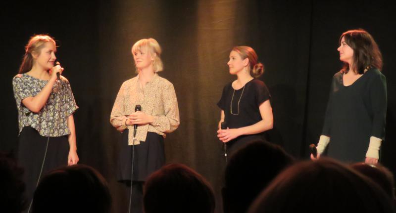 Lisa Lestander, Frida Johansson, Linnea Nilsson, Eva Lestander  Wolfgang Sander