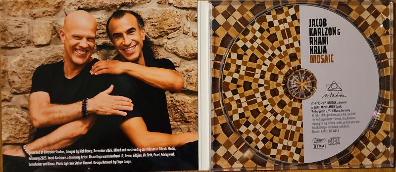 Jacob Karlzon - Rhani Krija . Mosaic © Wolfgang Sander 2025