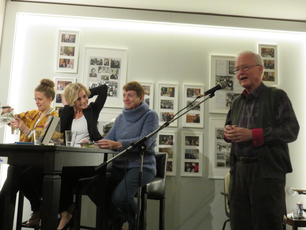 Julia Nachtmann, Emelie Schepp, Margarete von Schwarzkopf und Klaus Eberitzsch (Leuenhagen & Paris)  Wolfgang Sander