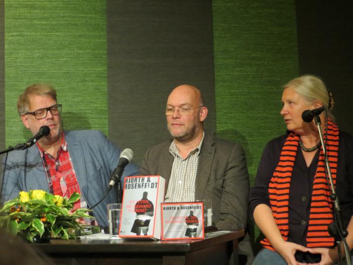 Hans Rosenfeldt, Michael Hjorth, Ulrike Srkny (NDR Kultur) und Klaus Eberitzsch (Leuenhagen & Paris)  Wolfgang Sander