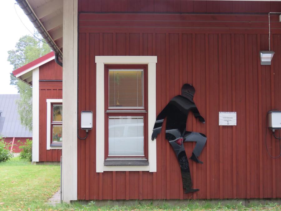 Im Pflegeheimen Heden in Malmköping stieg der "Hundertjährige" aus dem Fenster und verschwand.