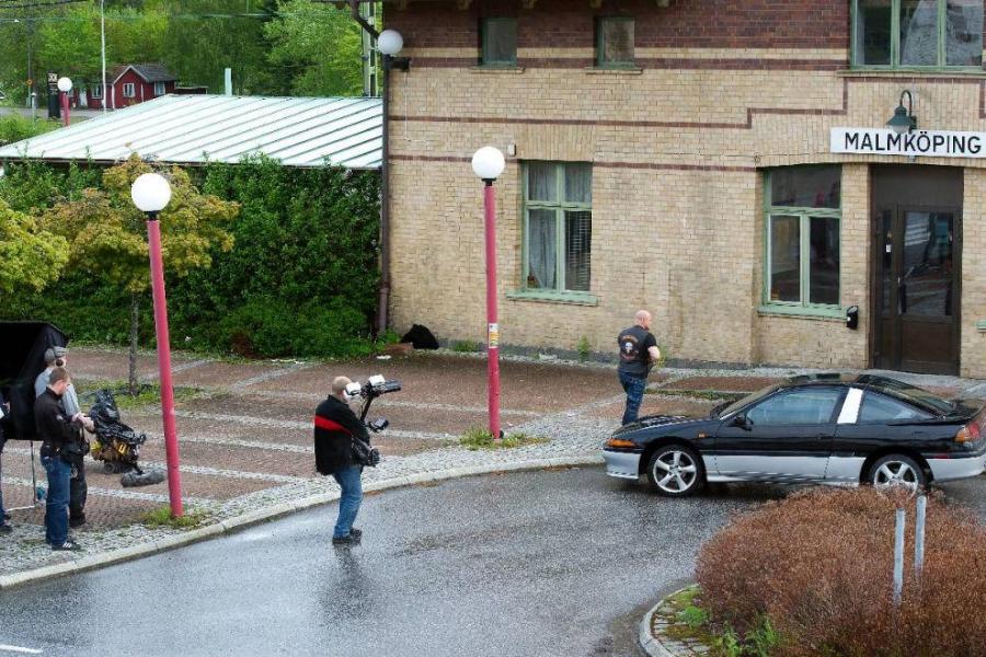 Das "Reisezentrum" des Films ist der Bahnhof in Munkedal  www.bohuslaningen.se