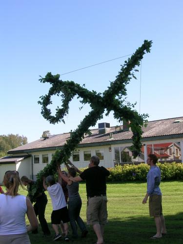 Mittsommer auf Billstrmska folkhgskolan  Wolfgang Sander