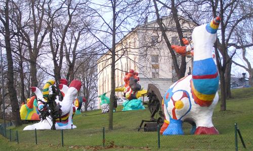 "Nanas" vor dem Moderna Museet  Wolfgang Sander 2007