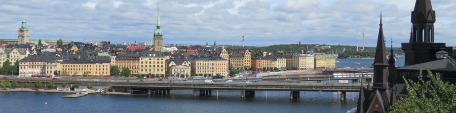 Stockholm, Gamla Stan vom Monteliusvgen  2016 Wolfgang Sander