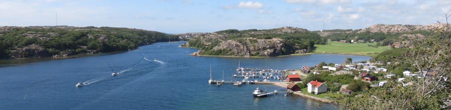 Blick vom Hornborg, Hamburgsund  2015 Wolfgang Sander