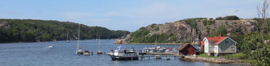 Blick vom Hornborg, Hamburgsund  2015 Wolfgang Sander