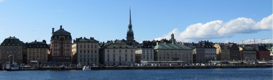 Gamla Stan vom der Djurgfrd-Fhre, Stockholm,  2015 Wolfgang Sander