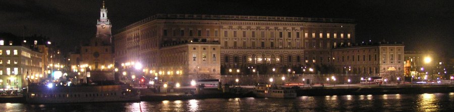 Kungliga slottet von der Skeppsholmsbron, Stockholm,  2007 Wolfgang Sander