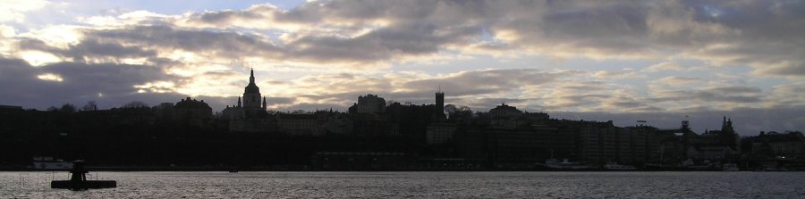 Sdermalm vom Skeppsholmen, Stockholm,  2007 Wolfgang Sander